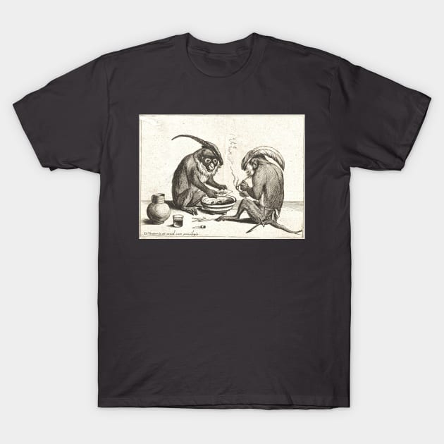 Monkeys Opium T-Shirt by pocketlama